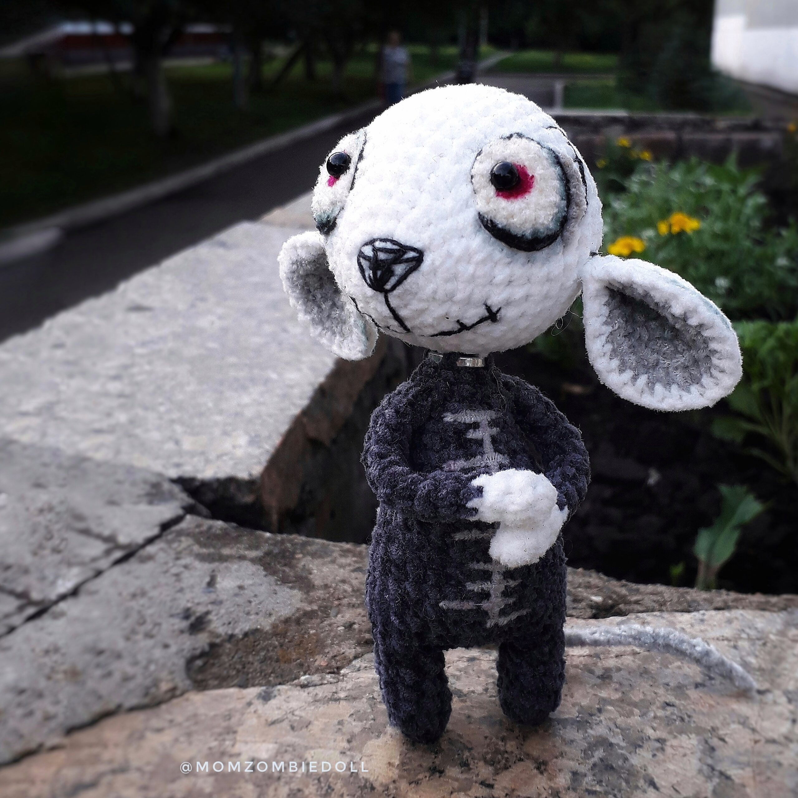 Zombie ANIMALS 2 Crochet pattern amigurumi toy momzombiedoll 5 zombie animals 2 crochet pattern