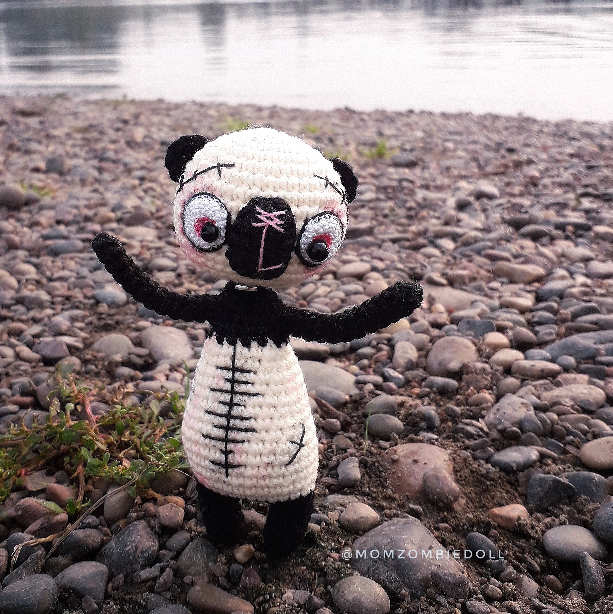 Zombie ANIMALS 1 Crochet pattern amigurumi toy momzombiedoll 2 zombie animals 1 crochet pattern