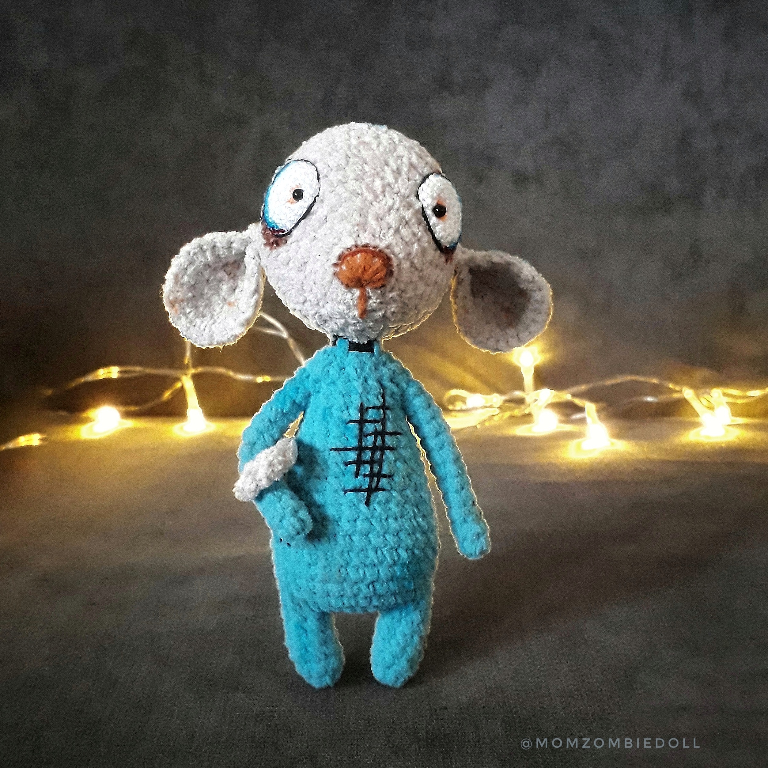 Zombie ANIMALS 2 Crochet pattern amigurumi toy momzombiedoll 7 zombie animals 2 crochet pattern