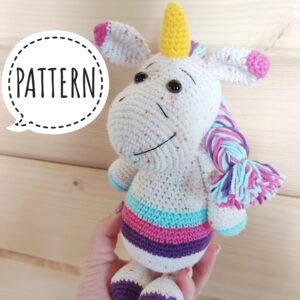 Unicorn crochet pattern
