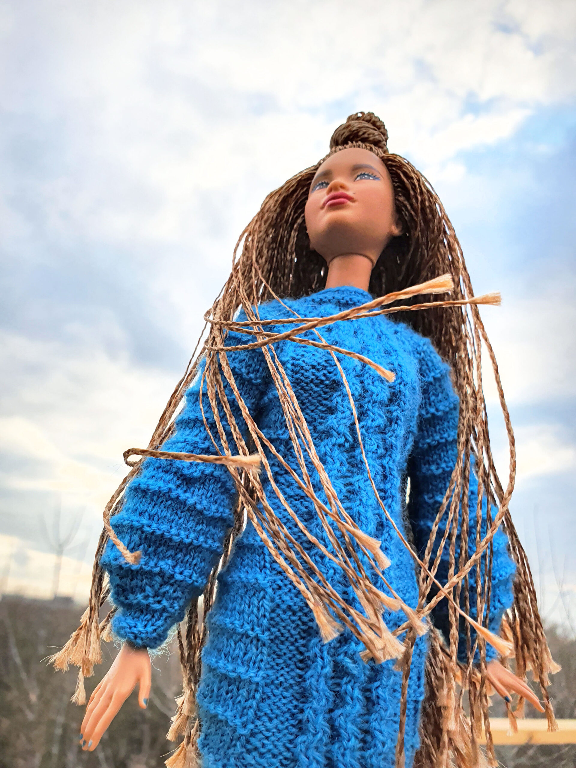 Knitting Pattern Dress for Barbie doll 36 Knitting Pattern Dress for Barbie doll