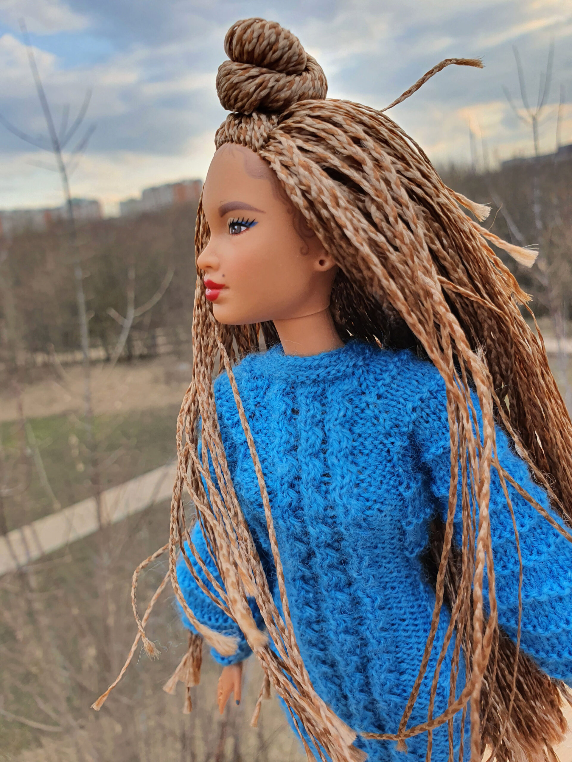Knitting Pattern Dress for Barbie doll 35 Knitting Pattern Dress for Barbie doll