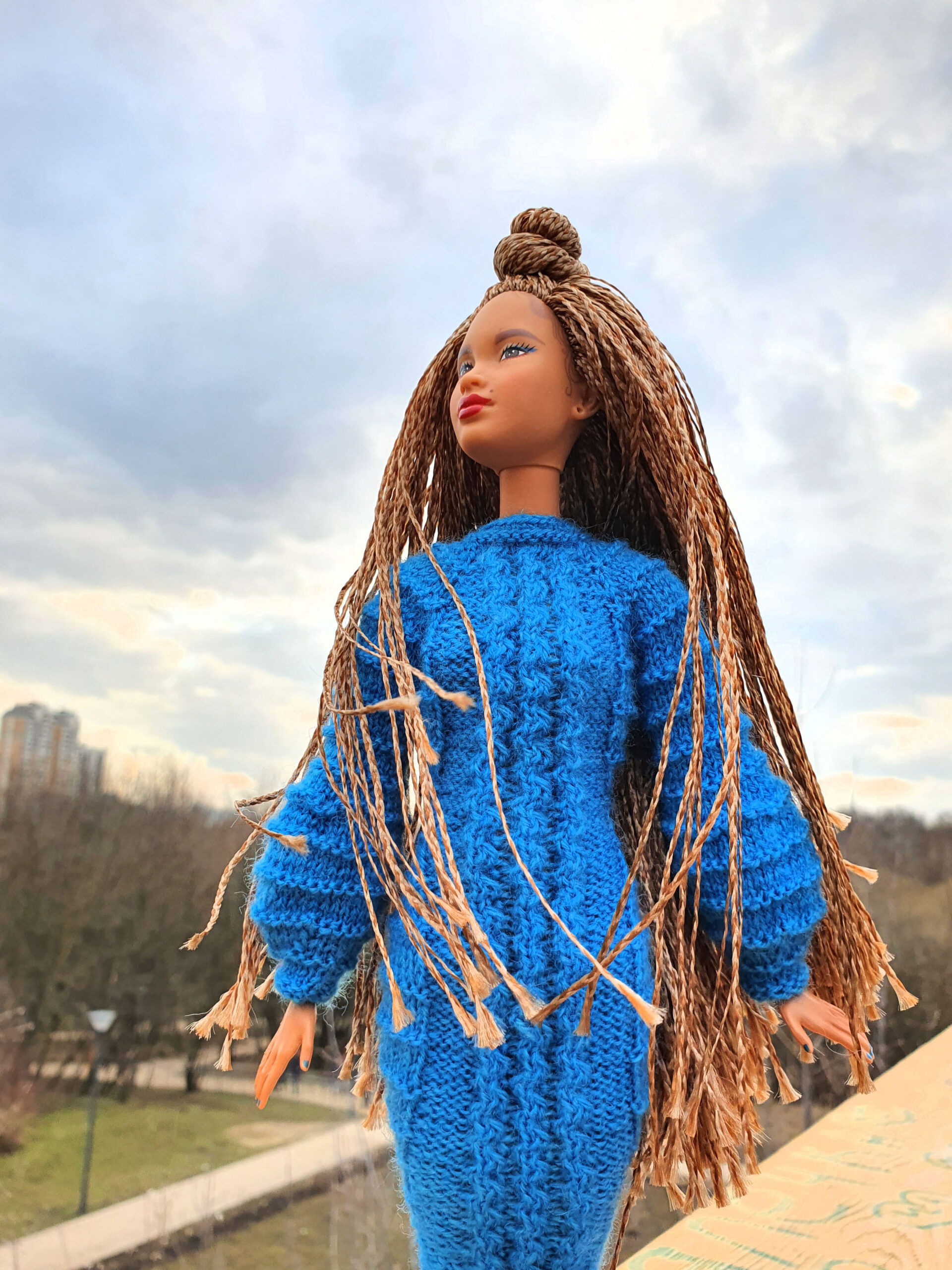 Knitting Pattern Dress for Barbie doll 34 Knitting Pattern Dress for Barbie doll