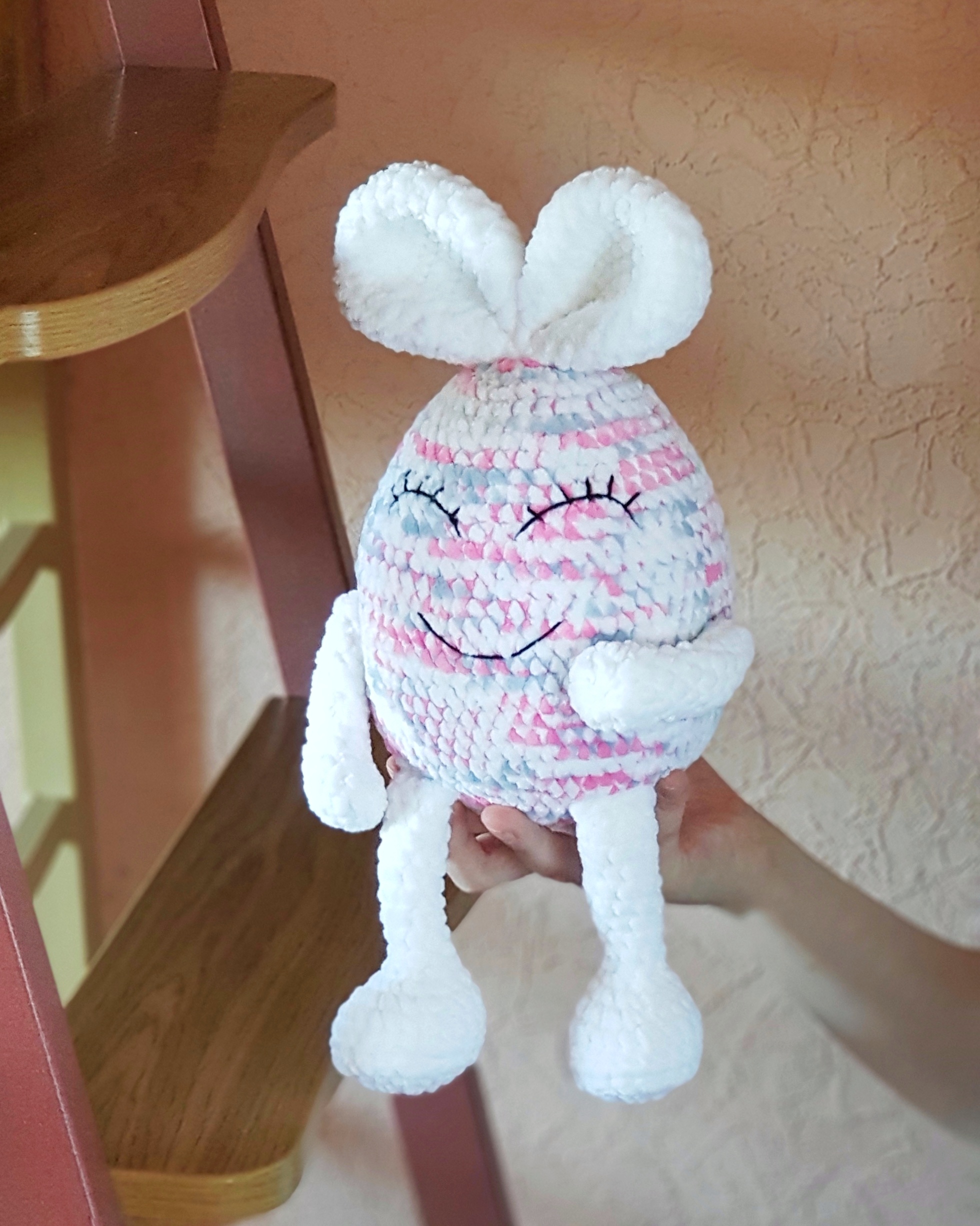 Easter Bunny Egg, two symbols of Easter in one toy 1 20200404 141420 01