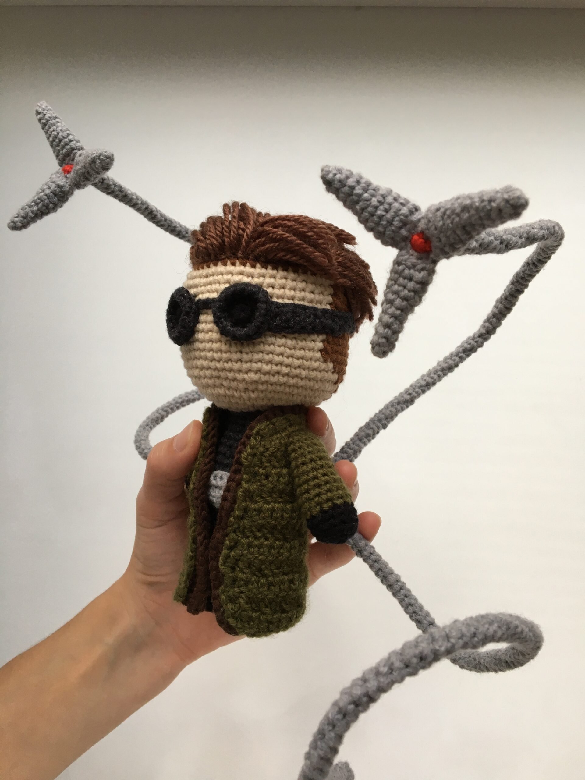 Doctor Octopus crochet pattern PDF - DailyDoll Shop