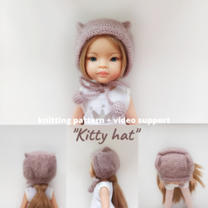 cat hat for paola reina knit pattern