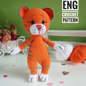 Crochet tiger pattern