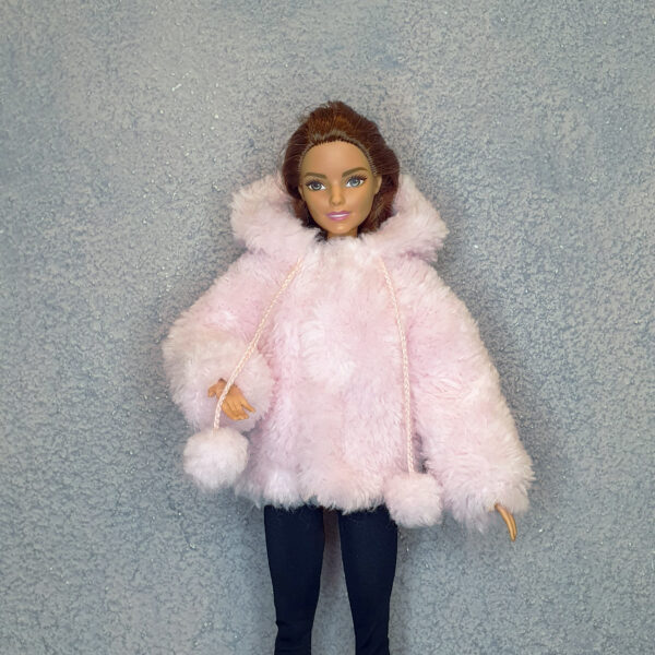 fur coat barbie