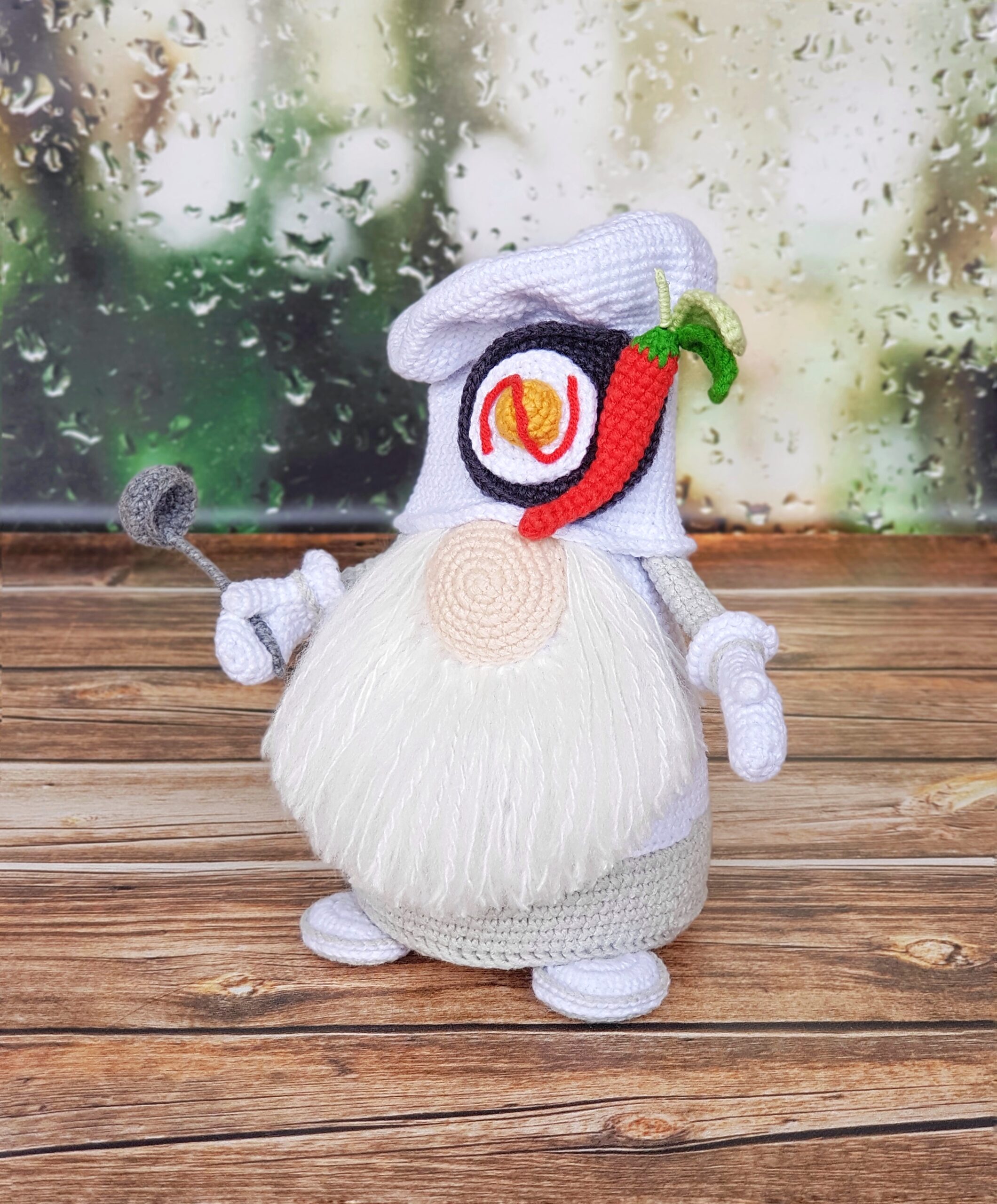 Scandinavian gnome chef, decorative soft toy 2 20210628 155409 01 scaled