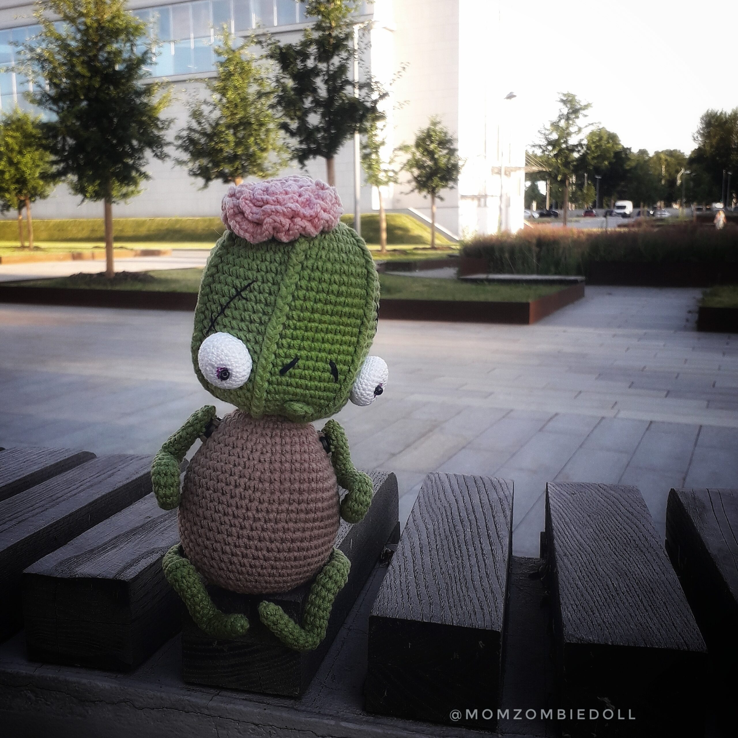 Crazy CACTUS Crochet pattern amigurumi zombie toy momzombiedoll 2 Crazy CACTUS Crochet pattern