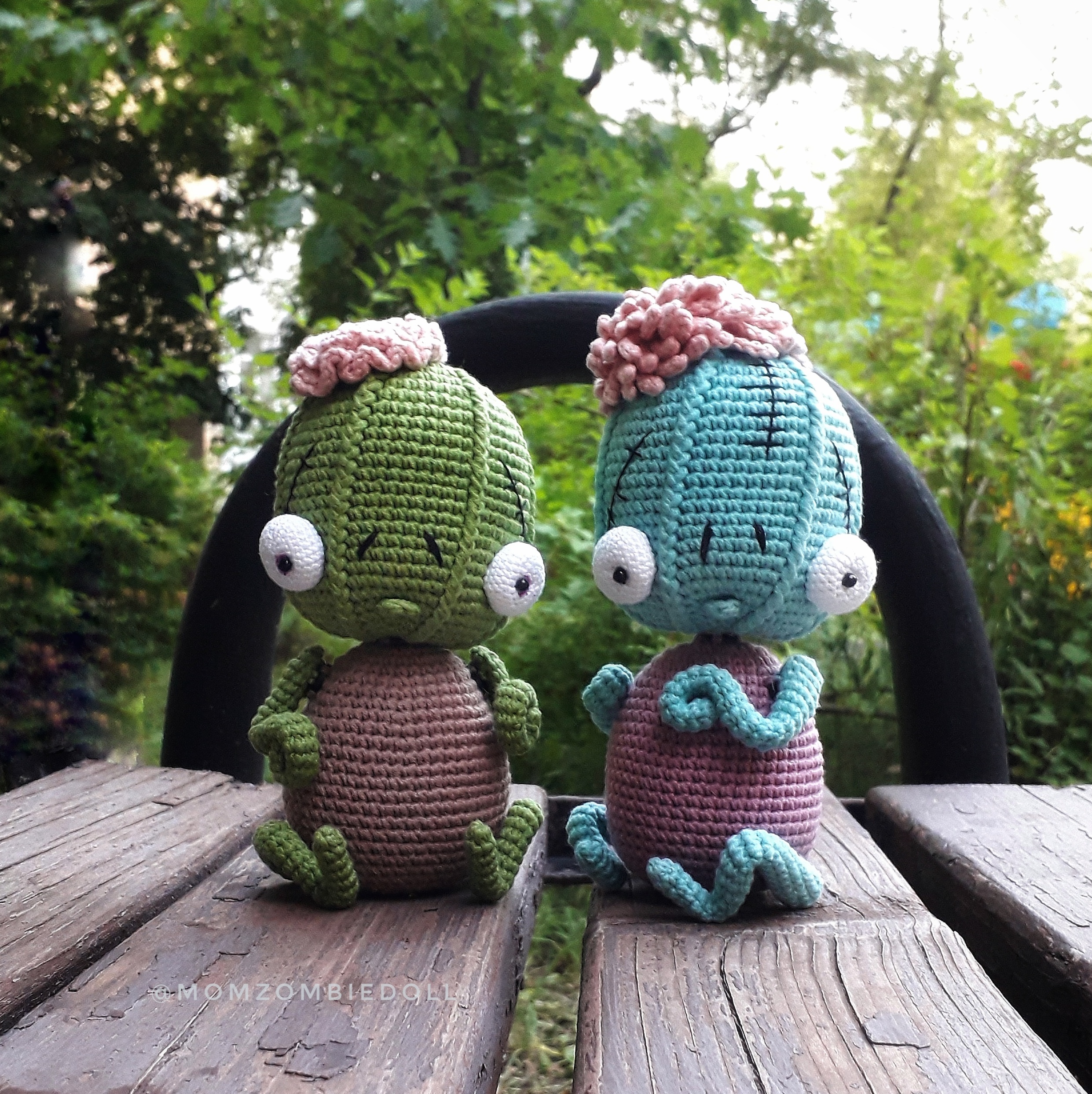 Crazy CACTUS Crochet pattern amigurumi zombie toy momzombiedoll 3 Crazy CACTUS Crochet pattern
