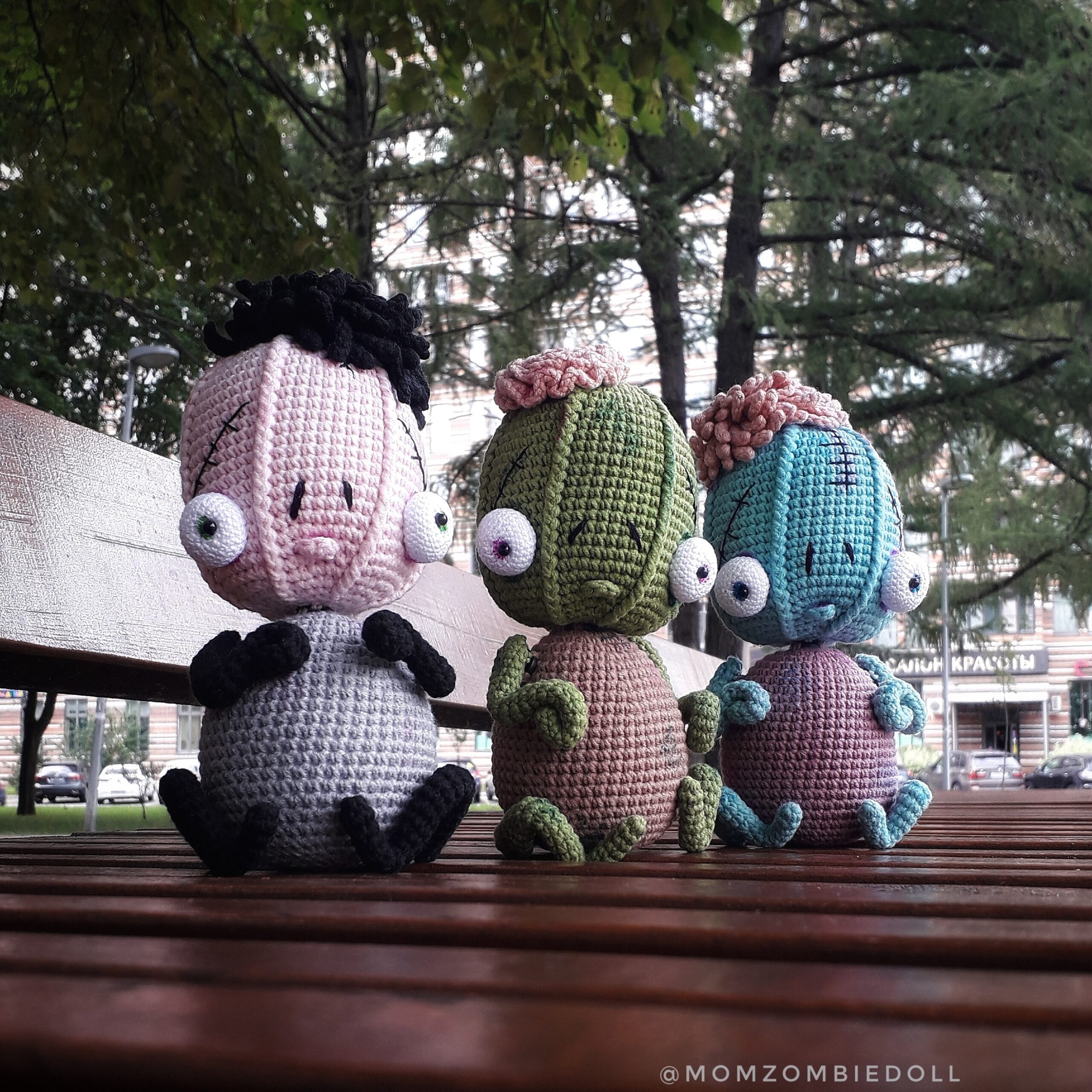 Crazy CACTUS Crochet pattern amigurumi zombie toy momzombiedoll 1 Crazy CACTUS Crochet pattern