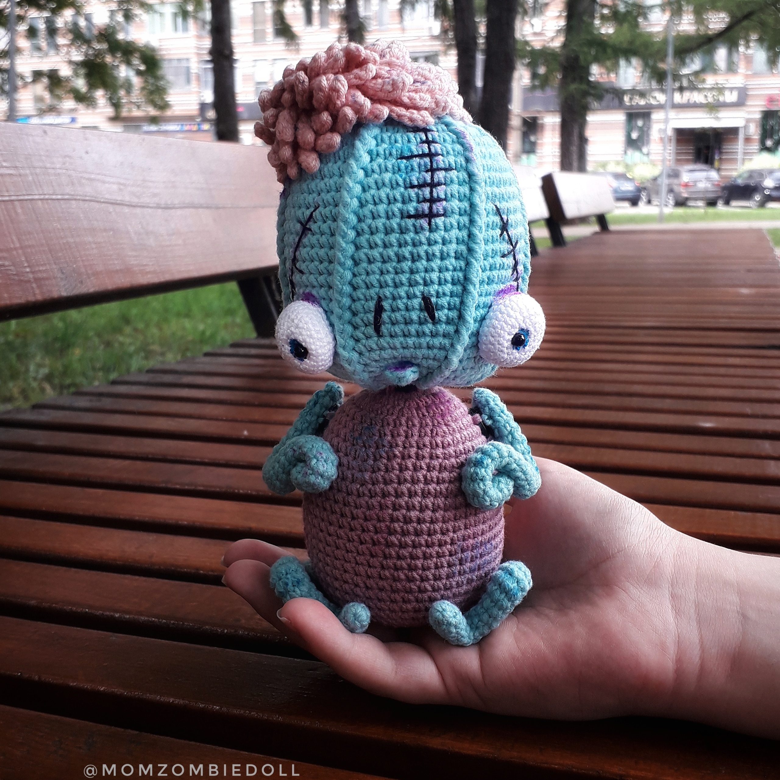 Crazy CACTUS Crochet pattern amigurumi zombie toy momzombiedoll 4 Crazy CACTUS Crochet pattern