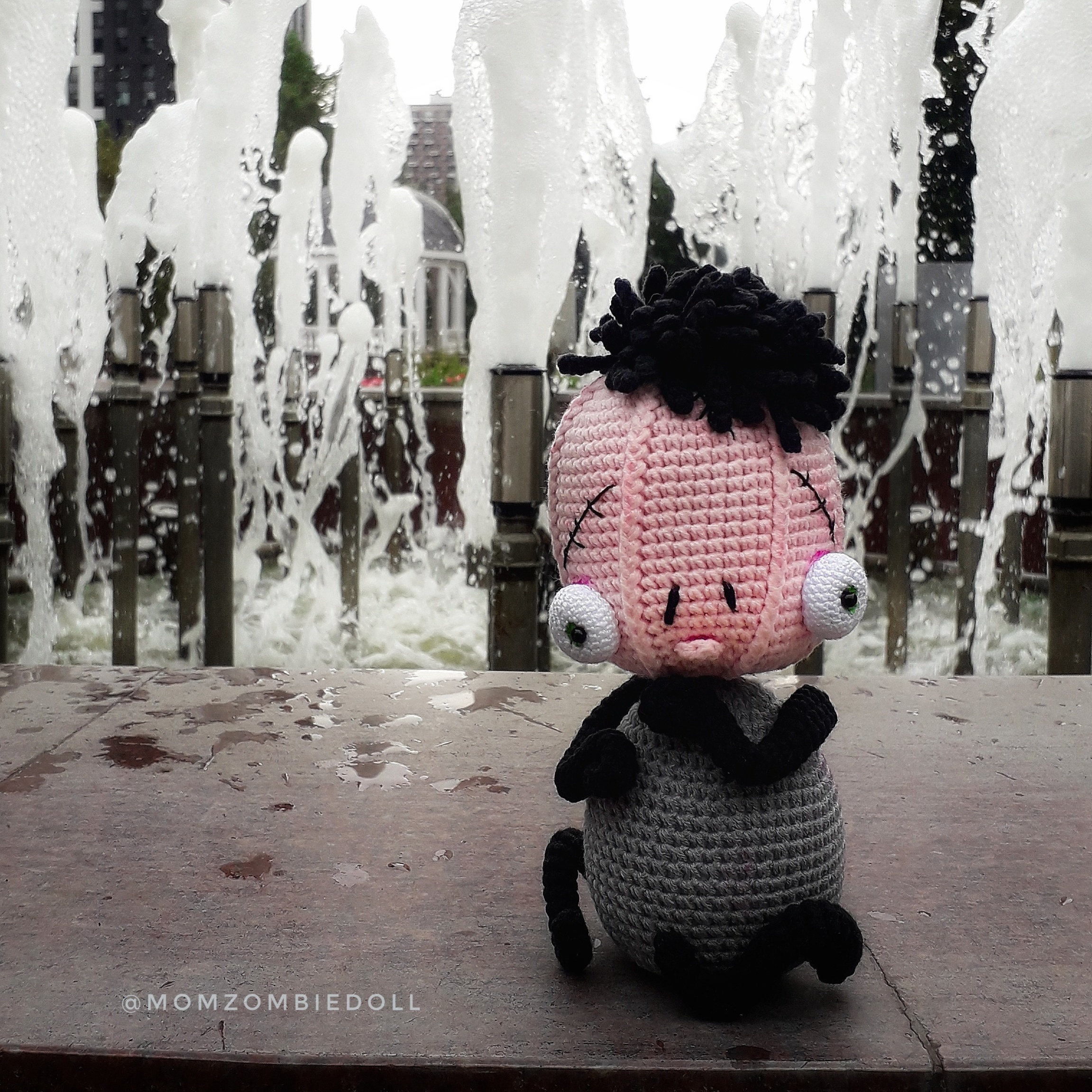 Crazy CACTUS Crochet pattern amigurumi zombie toy momzombiedoll 5 Crazy CACTUS Crochet pattern