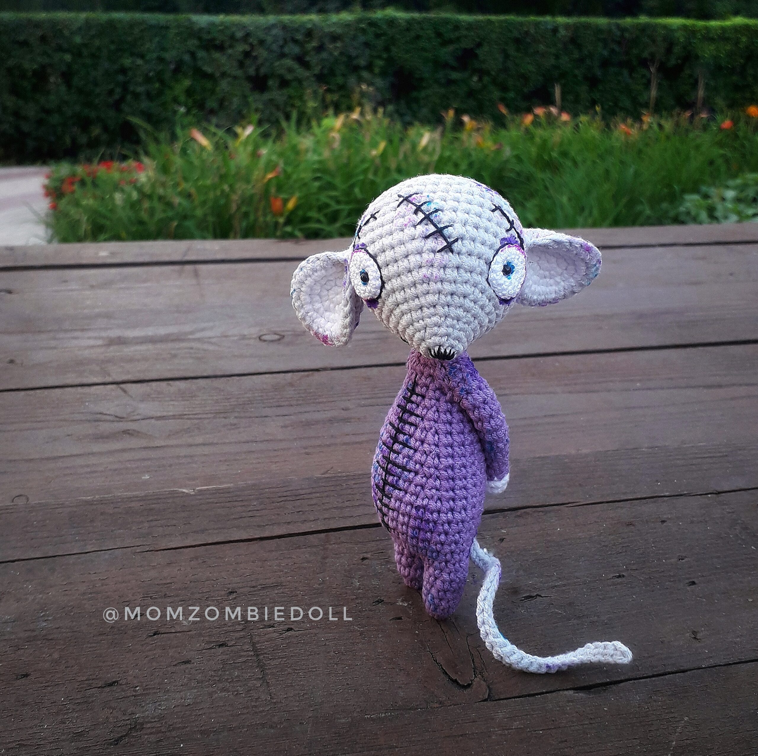 Zombie ANIMALS 2 Crochet pattern amigurumi toy momzombiedoll 2 zombie animals 2 crochet pattern