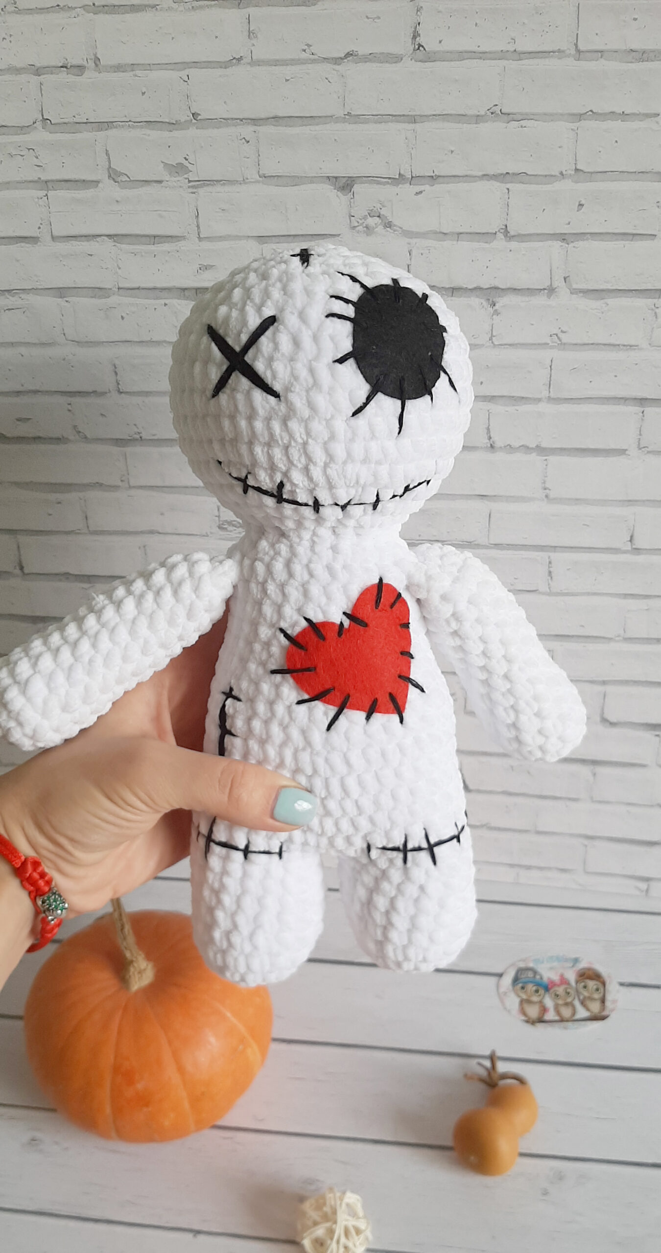 White Rabbit Bunny Doll - Creepy Cute, Voodoo Doll, Creepy Doll, Goth  Crochet, Voodoo Doll, Halloween Doll, Voodoo Doll Plush, Wonderland