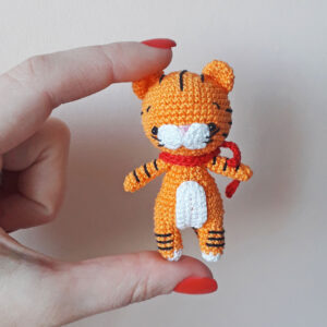pattern crochet tiger