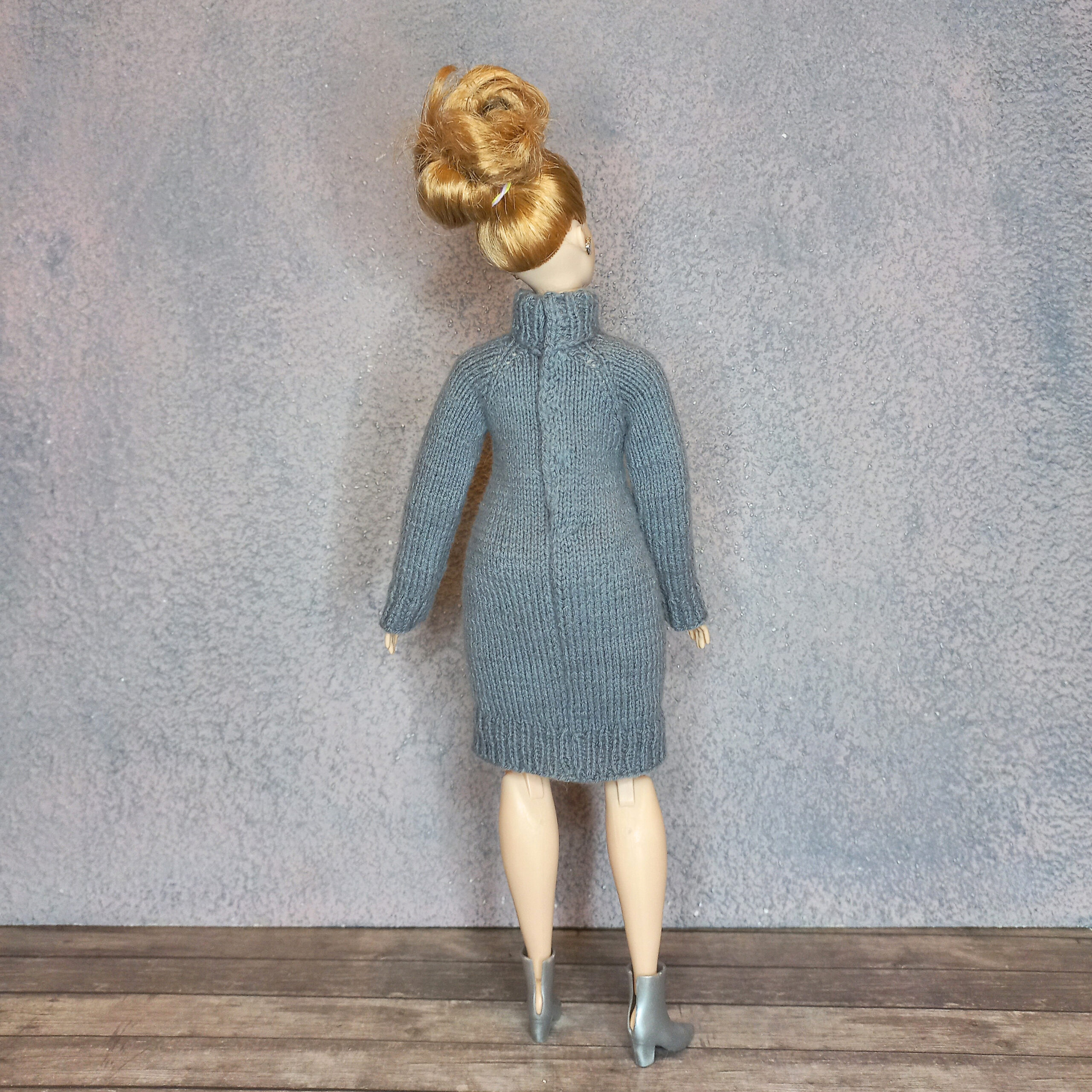 Knitting pattern Sweater for Barbie curvy doll 2 Knitting pattern Sweater for Barbie curvy doll