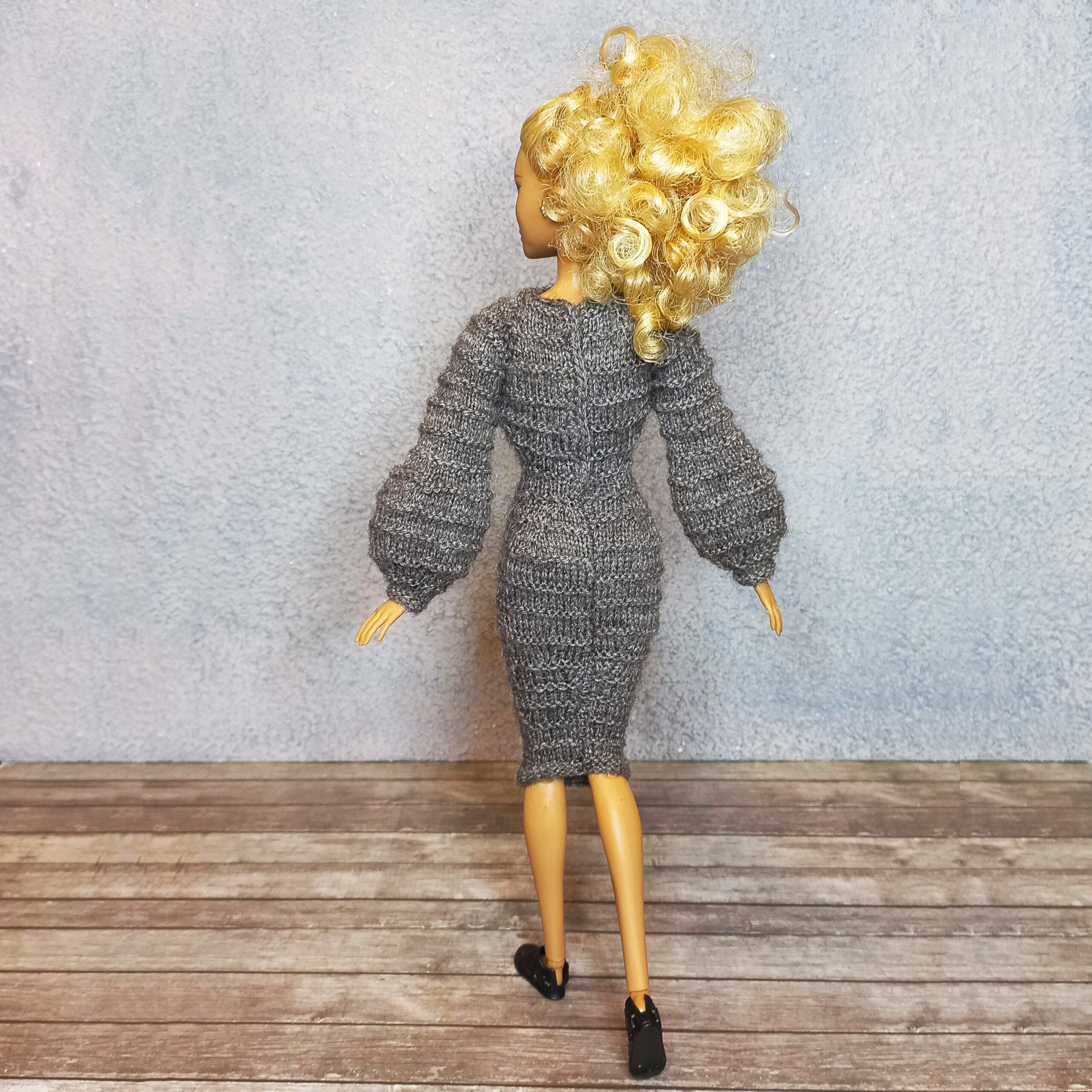 Knitting Pattern Dress for Barbie doll 31 Knitting Pattern Dress for Barbie doll
