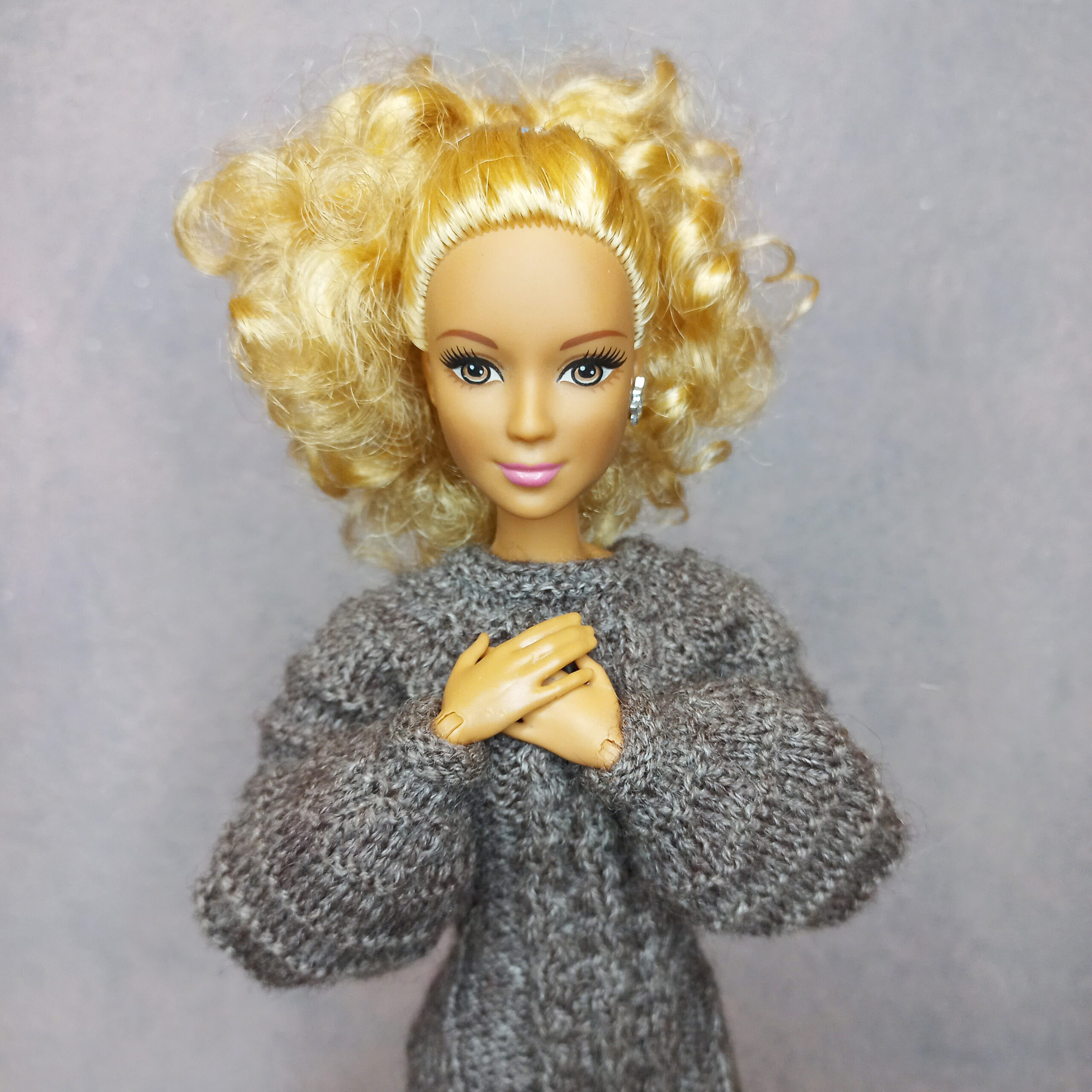 Knitting Pattern Dress for Barbie doll 28 Knitting Pattern Dress for Barbie doll