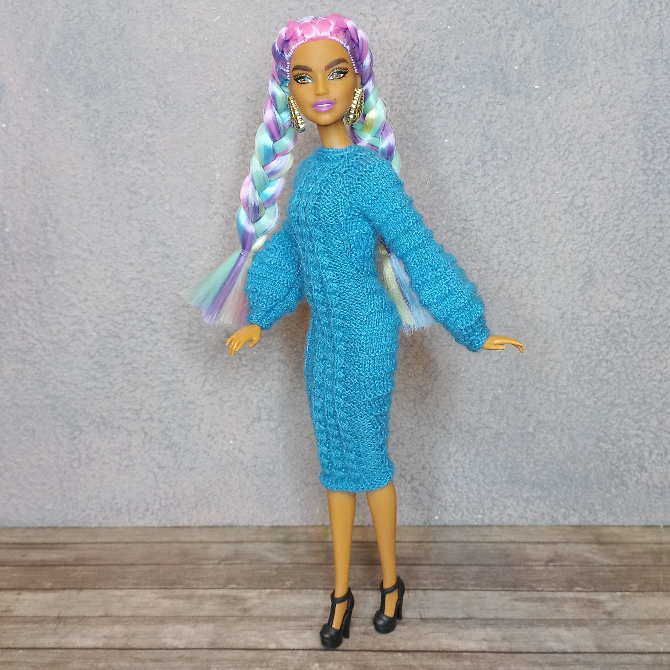 Knitting Pattern Dress for Barbie doll 24 Knitting Pattern Dress for Barbie doll
