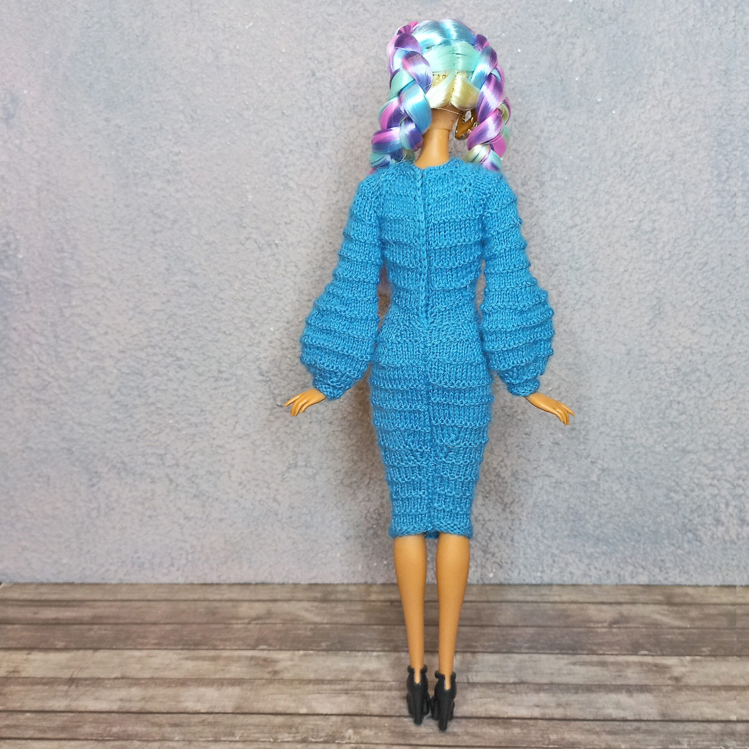 Knitting Pattern Dress for Barbie doll 23 Knitting Pattern Dress for Barbie doll