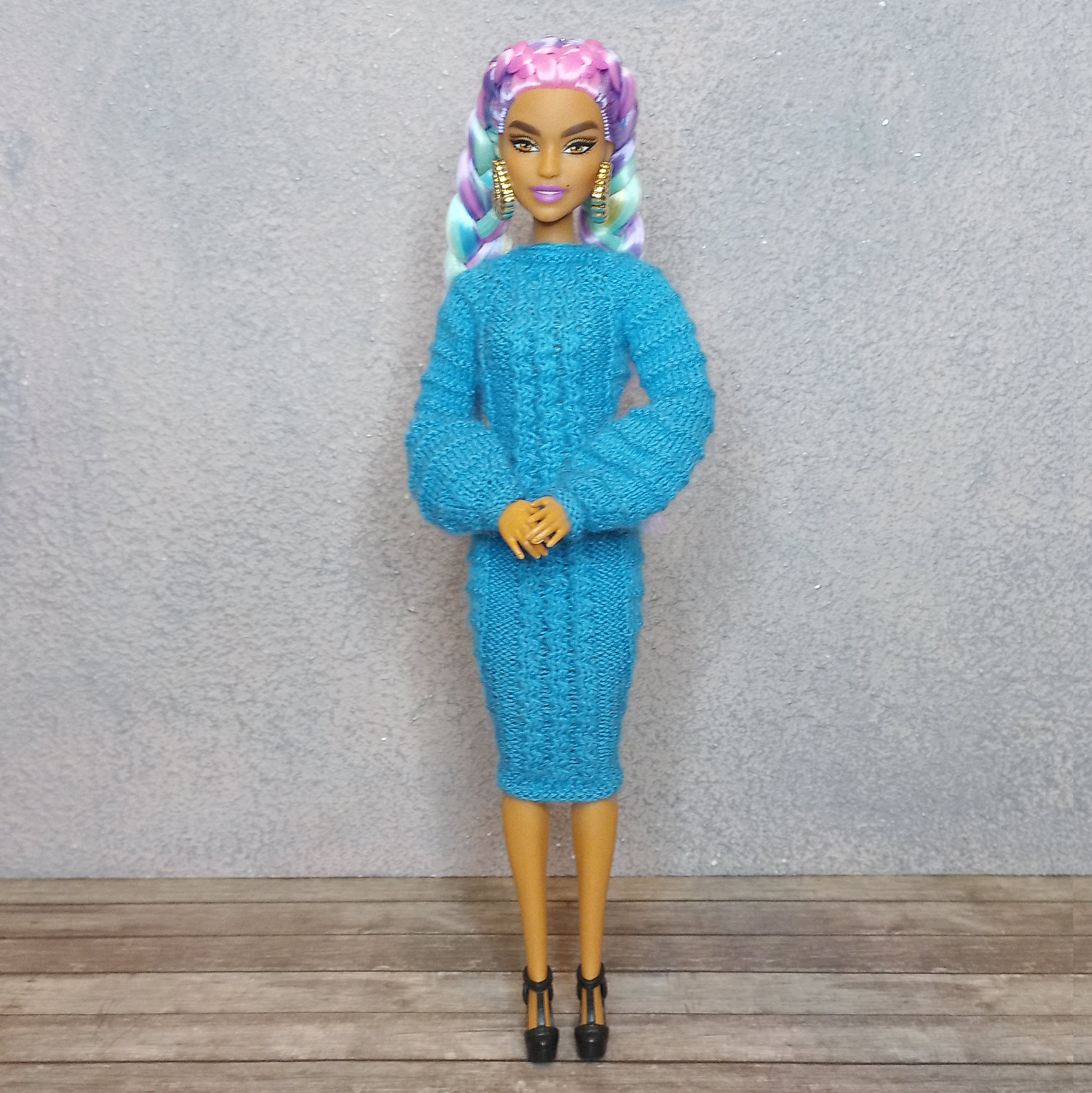 Knitting Pattern Dress for Barbie doll 21 Knitting Pattern Dress for Barbie doll