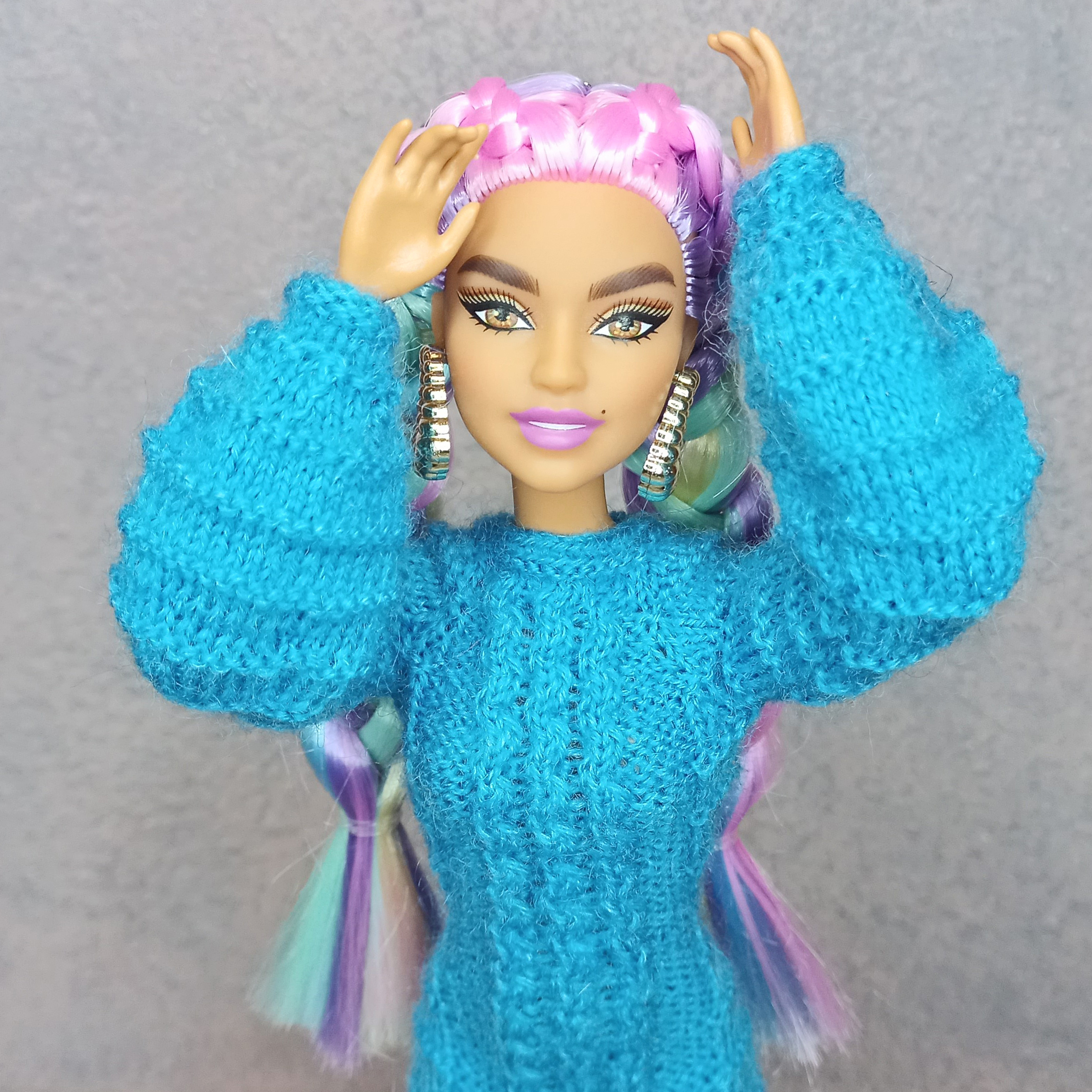 Knitting Pattern Dress for Barbie doll 18 Knitting Pattern Dress for Barbie doll