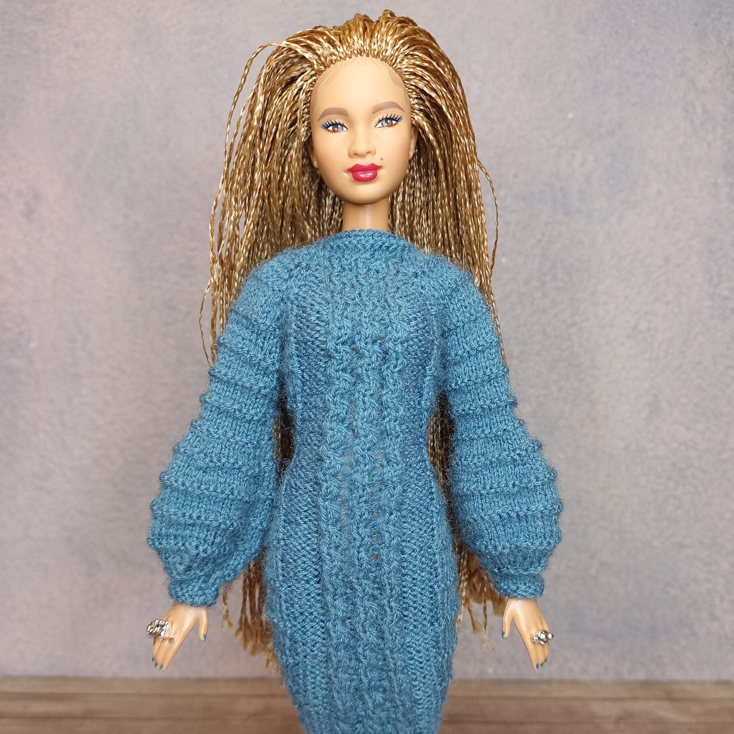 Knitting Pattern Dress for Barbie doll 16 Knitting Pattern Dress for Barbie doll