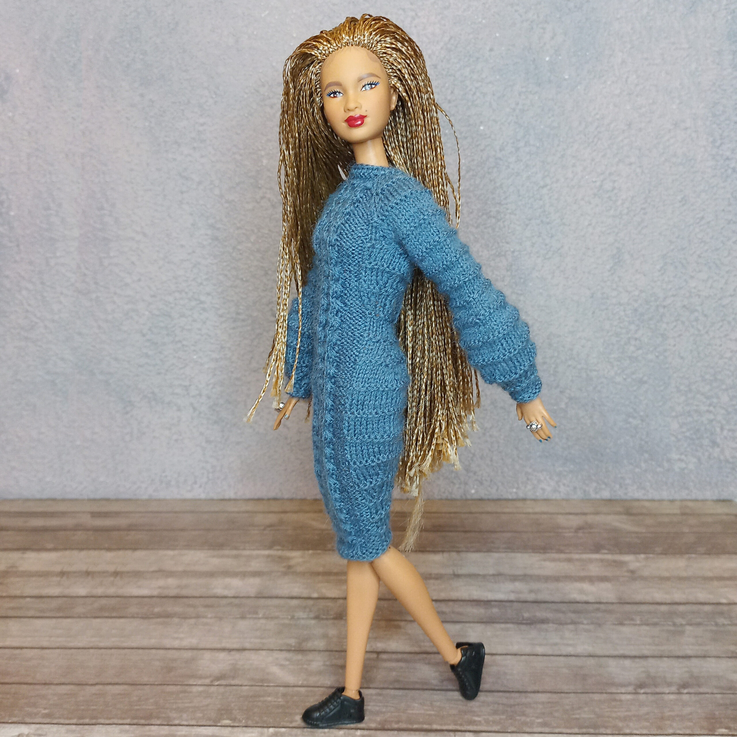 Knitting Pattern Dress for Barbie doll 15 Knitting Pattern Dress for Barbie doll