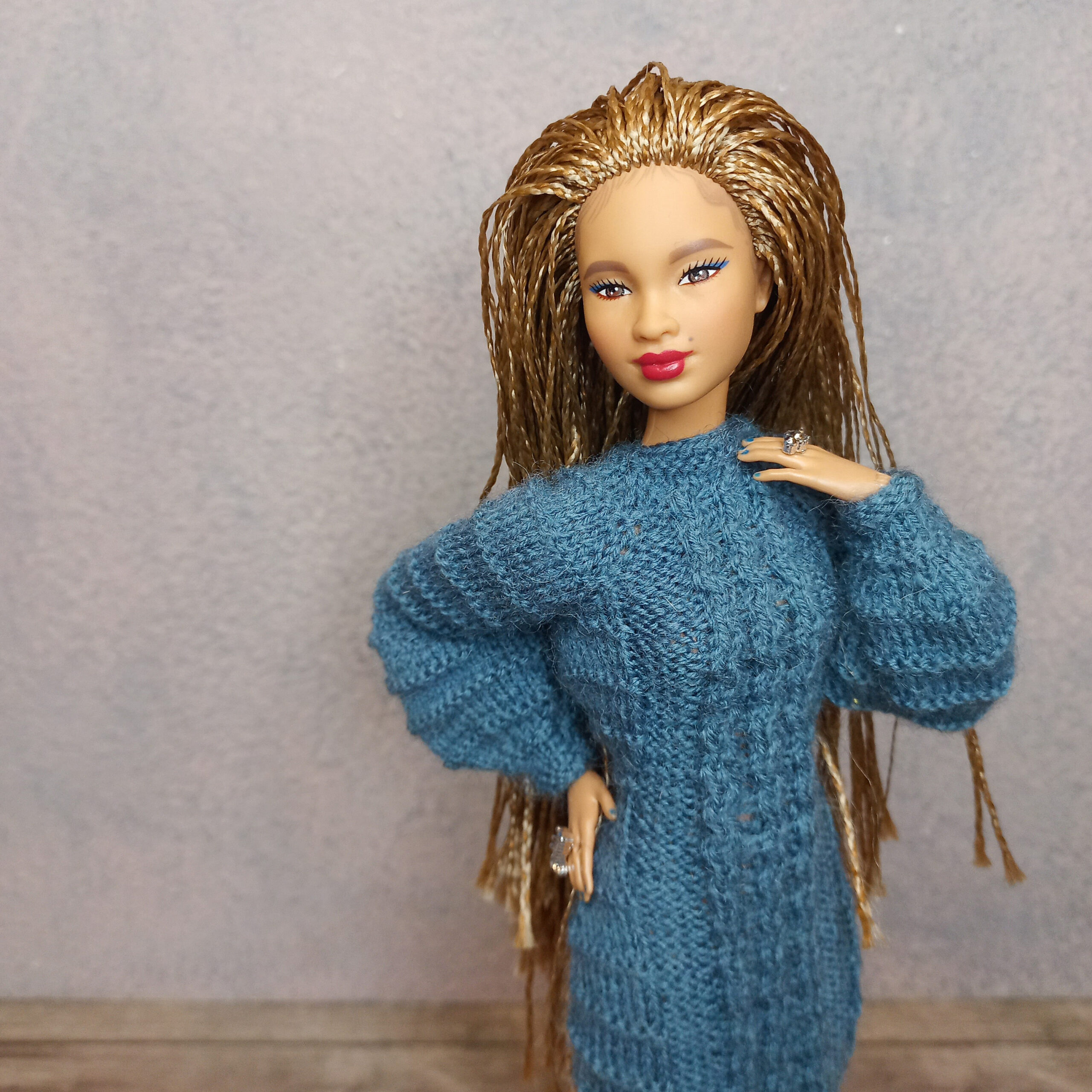 Knitting Pattern Dress for Barbie doll 12 Knitting Pattern Dress for Barbie doll