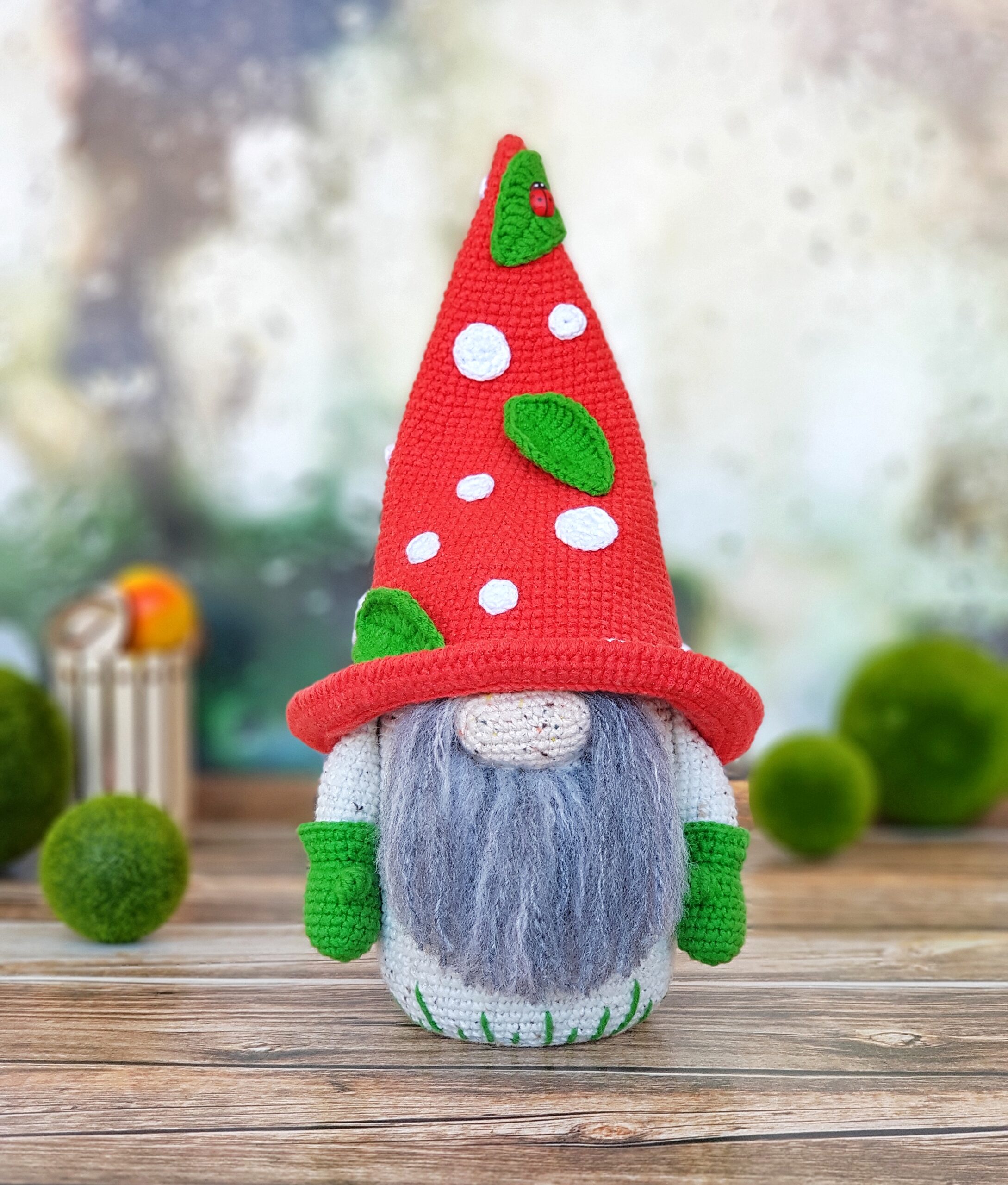 Scandinavian gnome mushroom, cute decorative soft toy 9 20220204 144433 01 scaled