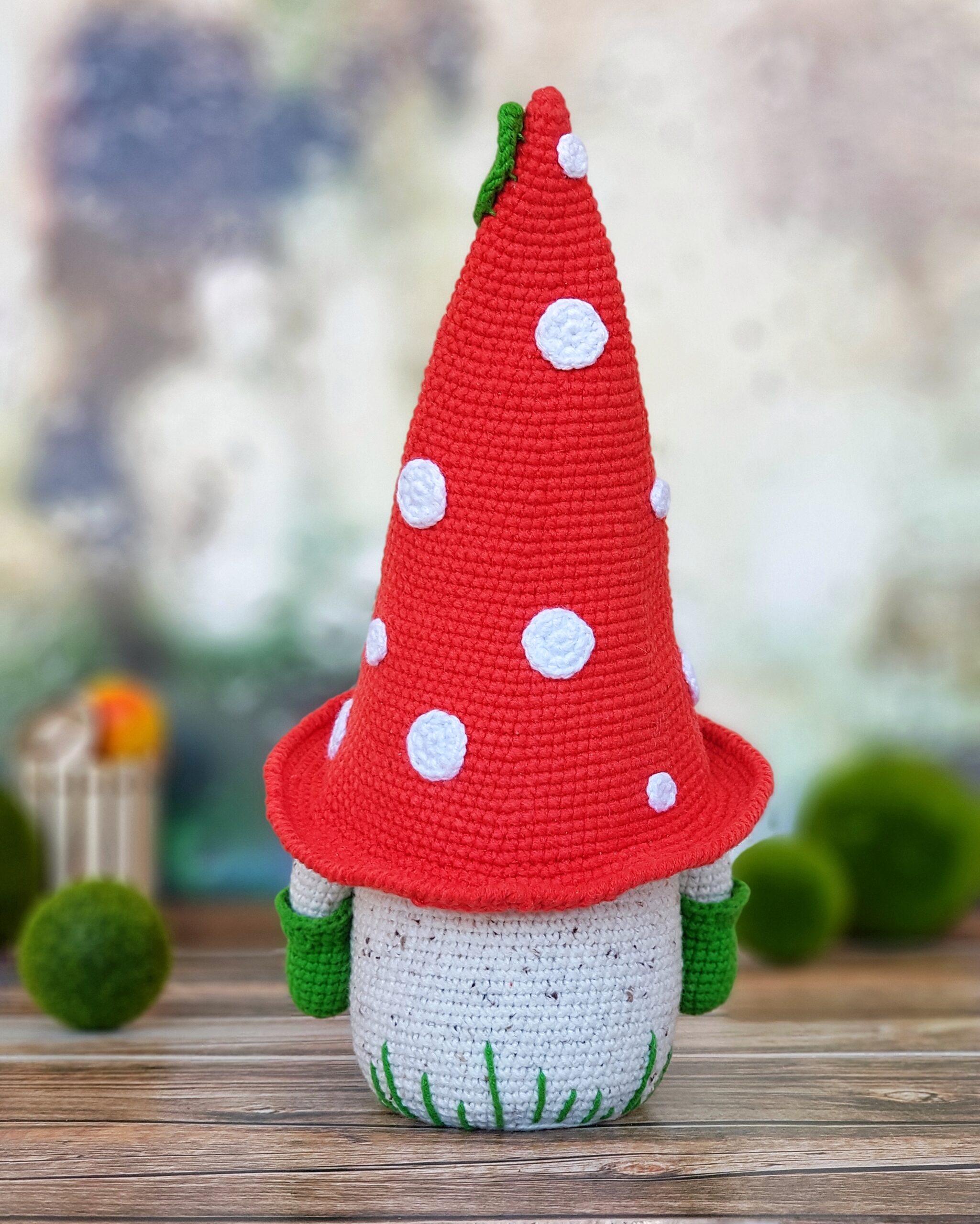 Scandinavian gnome mushroom, cute decorative soft toy 3 20220204 145914 01 scaled