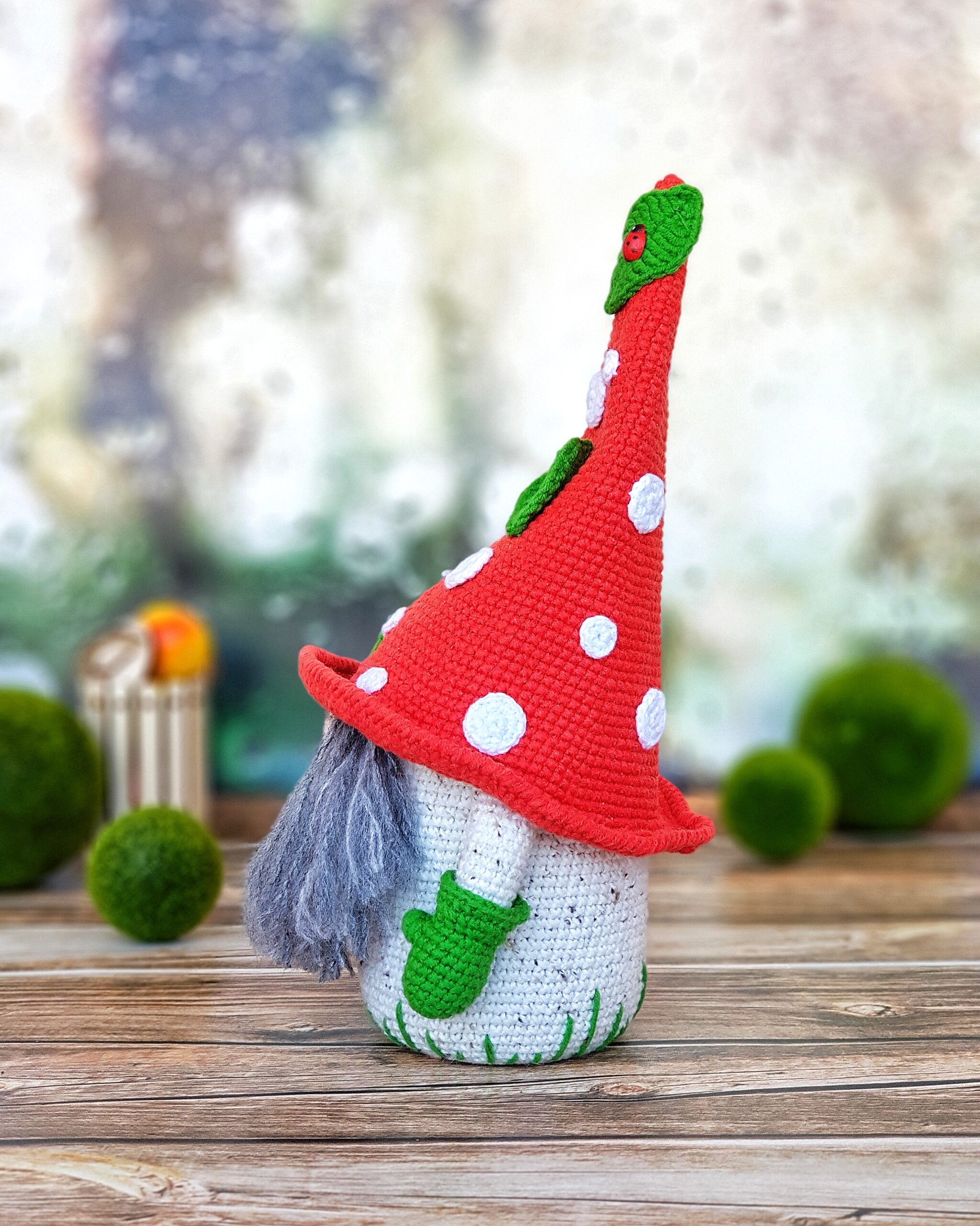 Scandinavian gnome mushroom, cute decorative soft toy 4 20220204 150049 01 scaled