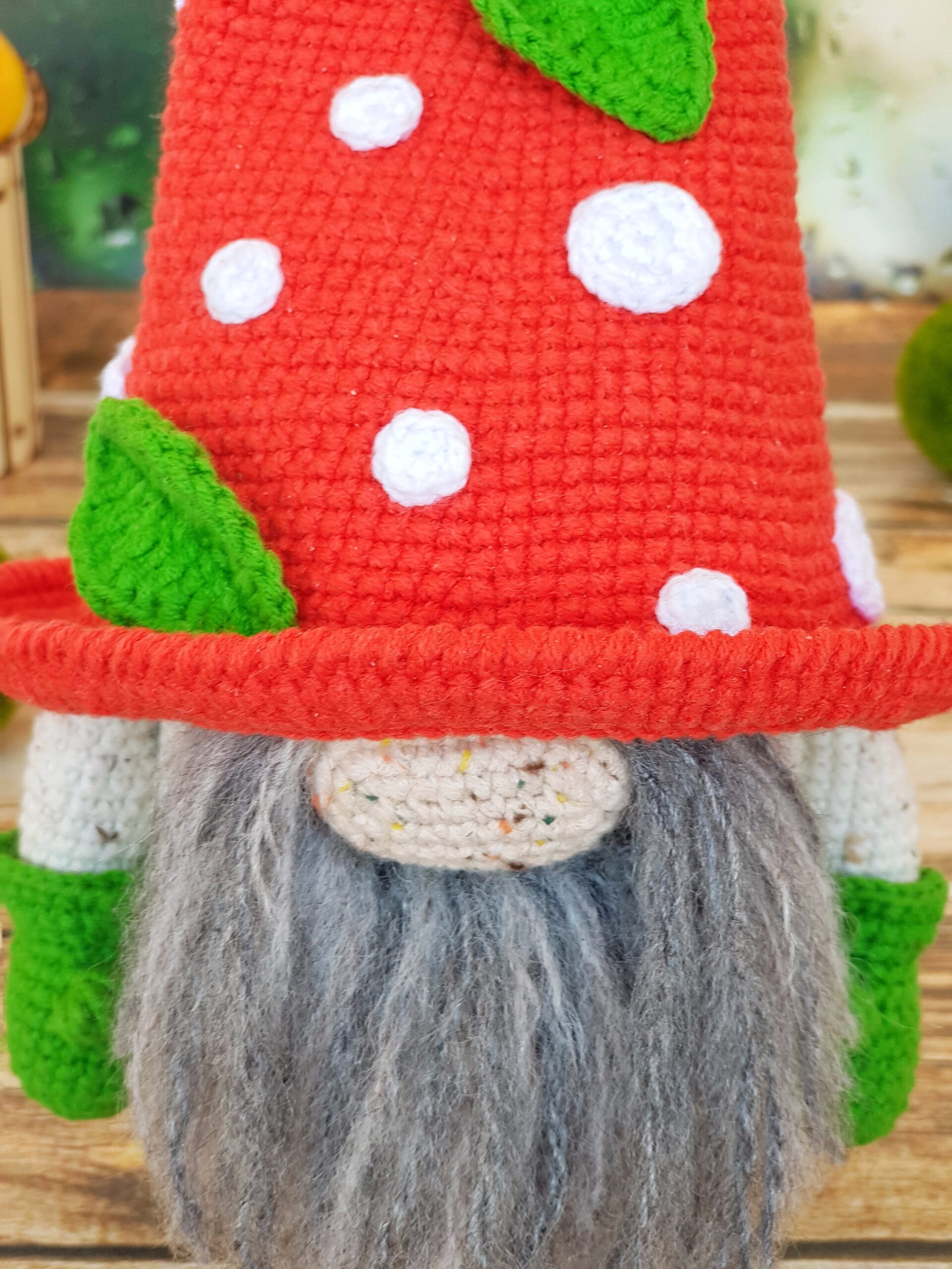 Scandinavian gnome mushroom, cute decorative soft toy 8 20220204 150141 01 scaled