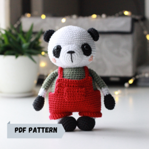 amigurumi panda bär häkelmuster pdf