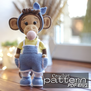 crochet pattern amigurumi monkey Molly verma toys patterns