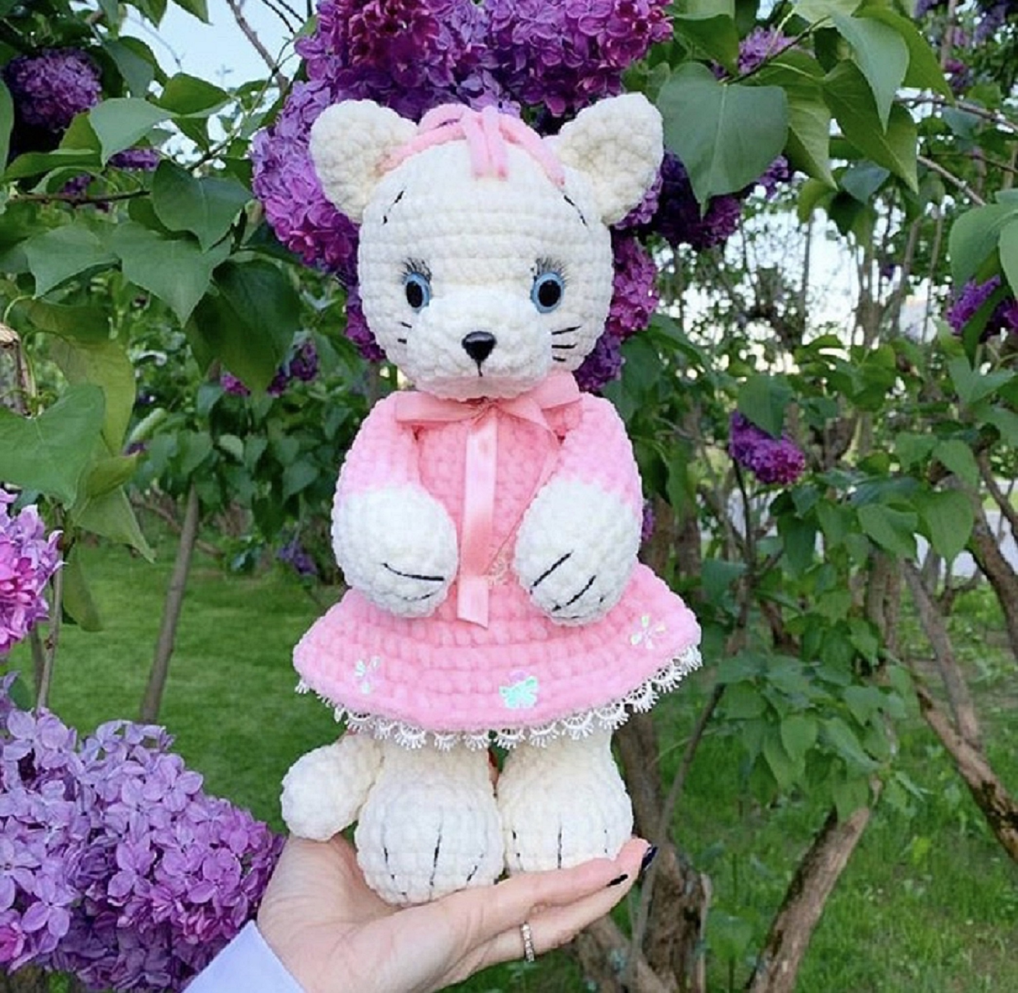 Kitten crochet pattern in English by Aleniya2 7 225 1