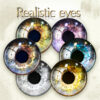 realistic eyes