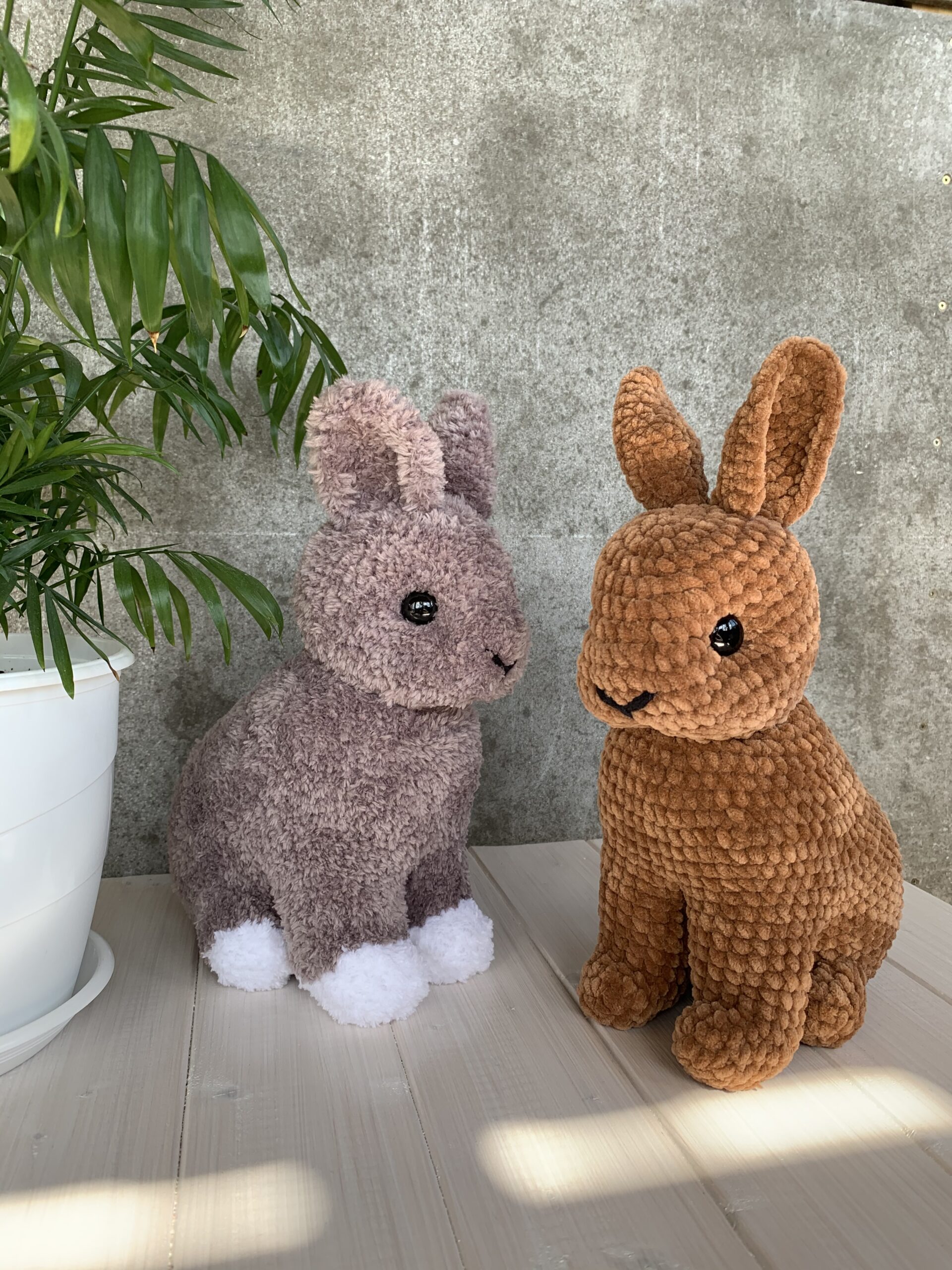 Rabbit Stuffed Animal Crochet Kit-STP-87B71