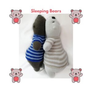 Sleeping Bears crochet pattern