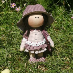 decorative textile doll
