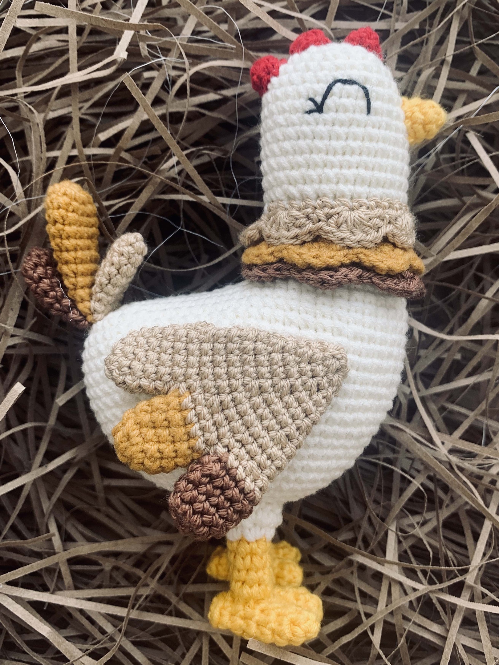 Chicken and Rooster amigurumi toy pattern | hen and cock crochet toy pattern 2 3 19