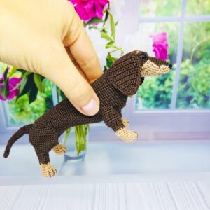 dachshund crochet pattern