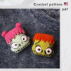 toy zombie brooch