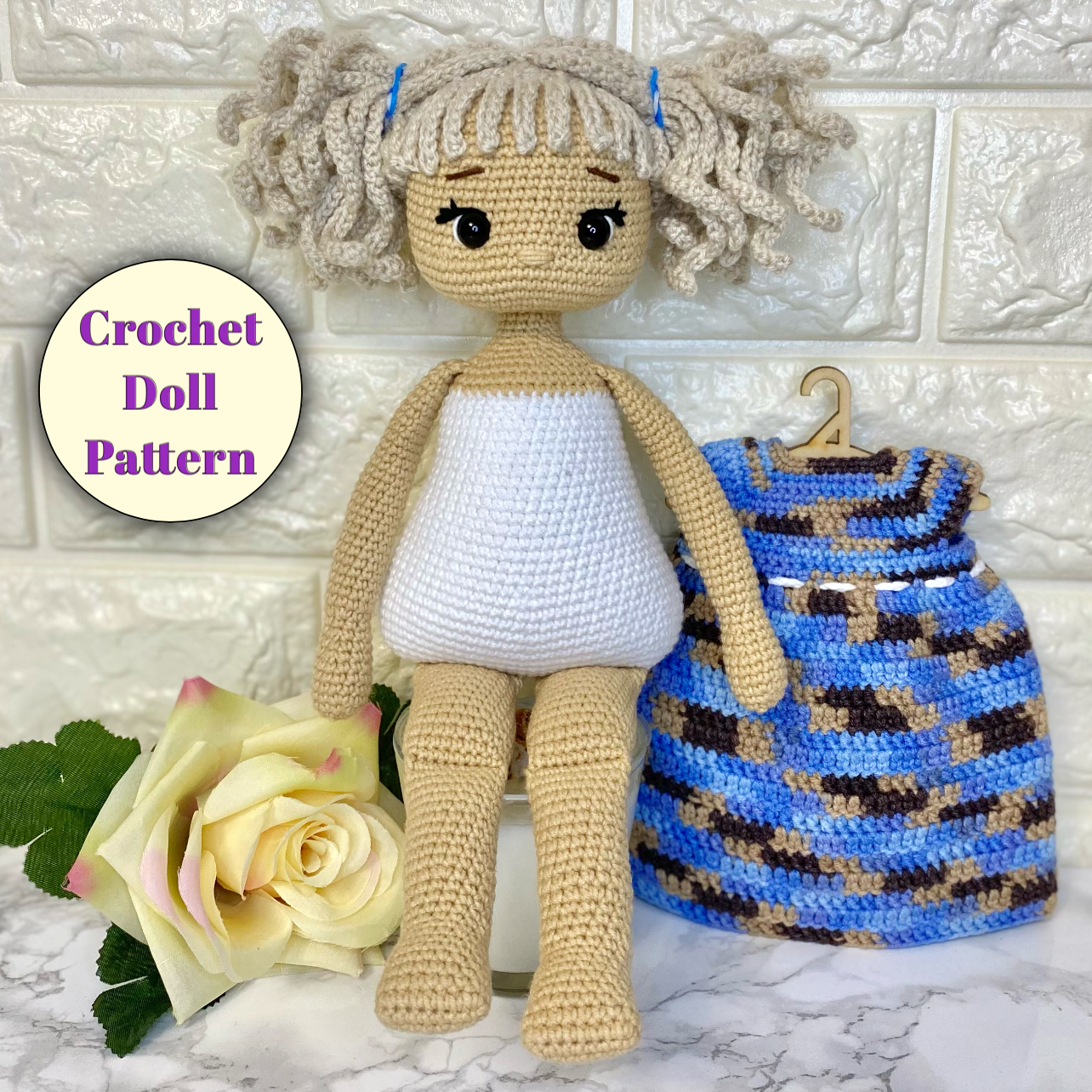 Crochet Baby doll pattern - DailyDoll Shop