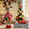 Crochet pattern deer verma toys