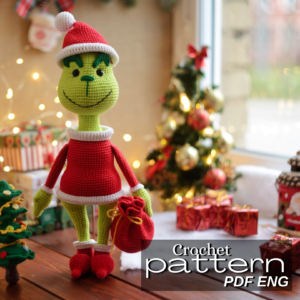 Crochet pattern elf christmas verma toys