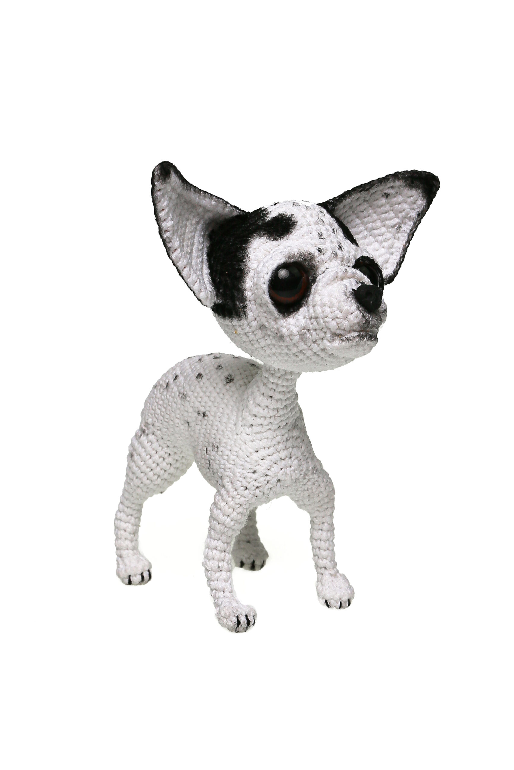 MADE TO ORDER . Chihuahua realistic plush toy . stuffed djg