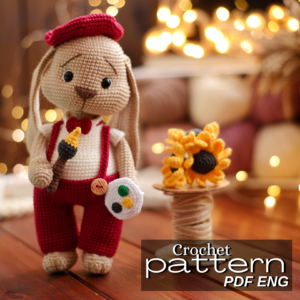 Crochet pattern amigurumi bunny Joe verma toys patterns